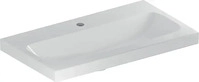 Geberit 501842005, Geberit iCon Waschbecken 75x42 cm rechteckig M&ouml;bel wei&szlig; glanz
