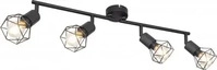 Globo Lighting 54802S4, Globo Lighting Xara I Deckenlampe 4x40 W schwarz 54802S-4