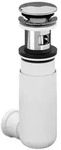 Villeroy & Boch Easy Access Siphon f&uuml;r Waschbecken flaschen chrom-wei&szlig; 92198800