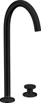 Axor 48060670, Axor One Waschtischarmatur Stehend schwarz 48060670