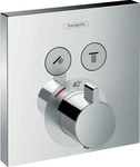 Hansgrohe 15763000, Hansgrohe Select Badewannen- und Duscharmatur Unterputz mit