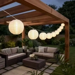 Globo Lighting 33971W, Globo Lighting Solar Solar-Pendelleuchte x0.06 W wei&szlig; 33971W