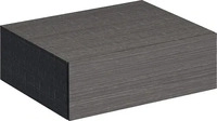 Geberit 500507431, Geberit Xeno2 Badschrank 58x46.2x20 cm Seitenschrank h&auml;ngend grau