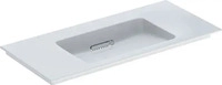 Geberit 505014001, Geberit One Waschbecken 105x48 cm rechteckig M&ouml;bel wei&szlig; glanz
