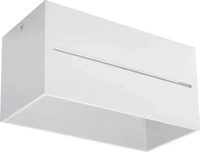 Sollux Lighting SL0383, Sollux Lighting Lobo Maxi Deckenlampe 2x40 W wei&szlig; SL.0383