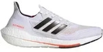 adidas Ultraboost 21 Tokyo Laufschuh Boost wei&szlig; / schwarz / orange S23863...