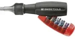 PB SWISS TOOLS Magazin-Bithalter lang 10-teilig mit Ratsche