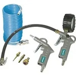 AIRCRAFT Druckluft Set 6-tlg. Adapterset Reifenf&uuml;ller SD,BP