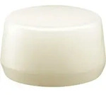 HALDER Schonhammerkopf Baseplex wei&szlig; 40mm
