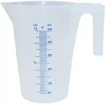 PRESSOL Messbecher Polypropylen 5 l transparent