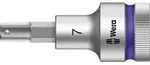 WERA Schraubendrehereinsatz 1/2" 7x60mm sechskant Haltefunktion