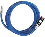 RIEGLER Schlauch Set blau 13x20mm mit Druckknopf-Kupplung 10m