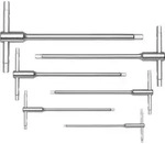 PB SWISS TOOLS Tools T-Griff-Schraubendreher- Set mit Gleitgriff 6-teilig 3-10mm