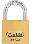 ABUS Vorhangschl. Messing 85/40 gl.-0706