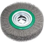 LESSMANN Rundb&uuml;rste rostfrei 250x60mm gewellt 0,35mm