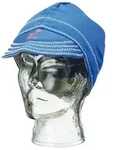 WELDAS Schwei&szlig;erm&uuml;tze Gewebe feuerfest 61cm blau 23-6515