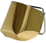 Schutzscheibe PC goldbedampft