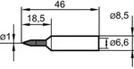 ERSA L&ouml;tspitze bleistiftspitz 1,0mm SB
