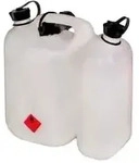 H&Uuml;NERSDORFF Doppelkanister ECO 5,5+3l rot