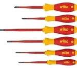 WIHA Schraubendreher Set VDE Schlitz/PH slimFix 6-teilig