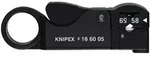 KNIPEX 16 60 05 SB Abisolierwerkzeug f&uuml;r Koaxialkabel 105mm