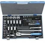 GEDORE Steckschl&uuml;ssel-Set 1/4" +1/2" 50-teilig 4-30mm 19 V20 U-10