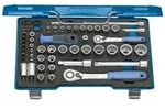GEDORE Steckschl&uuml;ssel-Grt. 1/4" & 3/8" D30 TX20U-20 50-teilig