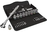 WERA Steckschl&uuml;ssel Set 1/2" ZYKLOP push 28-teilig