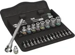 WERA Steckschl&uuml;ssel Set 1/4" 28-teilig ZYKLOP push