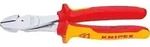 KNIPEX Kraft Seitenschneider Mehrkomponenten-H&uuml;lle isoliert VDE verchromt 250mm 74