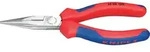 KNIPEX 25 02 160 Flachrundzange Schneide Mehrk. schwarz atramentiert 160mm