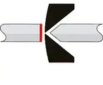 KNIPEX 77 42 115 Elektronik- Seitenschneider mit Mehrkohne 115mm