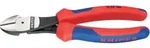 KNIPEX 74 02 180 Kraft-Seitenschneider Mehrkohne-H&uuml;lle schwarz atramit 180mm