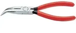 KNIPEX 25 21 160 Flachrundzange Schneide schwarz atramentiert 160mm