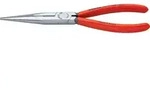 KNIPEX 26 11 200 Flachrundzange Schneide schwarz atrA 200mm
