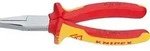 KNIPEX Flachzange 160mm Mehrkomponenten-H&uuml;lle isoliert verchromt VDE 20 06 160