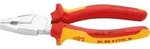 KNIPEX Kombizange 160mm Chrom-Vanadin isoliert Mehrkomponenten-H&uuml;lle VDE verchromt