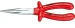 KNIPEX Flachrundzange mit Schneide 200mm tauchisoliert VDE verchromt 26 17 200
