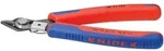 KNIPEX 78 71 125 Electronic Super Knips mit Mehrkohne-H&uuml;lle br&uuml;niert 125mm