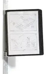 DURABLE Sichttafelsystem schwarz Vario Magnet Wall 5