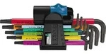 WERA Winkelschraubendreher-Set 9tlg. Multicolor HF
