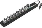 WERA Steckschl.-Eins.- Set 1/4" 10tlg. Haltef&uuml;r