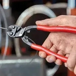 KNIPEX Kompakt-Bolzenschneider 160mm CoBolt schwarz atramentiert 71 01 160 S