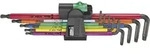 WERA Winkelschl&uuml;sselsatz 967/9 TX XL Multicolour 1 05024480001