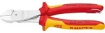 KNIPEX 74 06 200 T Kraft-Seitenschneider Mehrk. VDE verchr. 200mm