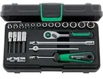 STAHLWILLE Steckschl.-Grt. 1/4" 22tlg. 40/44/17/5QR