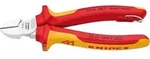 KNIPEX Seitenschneider 160mm Mehrkomponenten-H&uuml;lle isoliert verchromt VDE 70 06 160