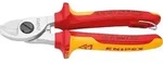KNIPEX Kabelschere 165mm Mehrkomponenten-H&uuml;lle VDE verchromt 95 16 165 T