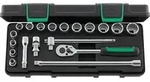 STAHLWILLE Steckschl.-Grt. 3/8" 19tlg. 45/14/5I KN
