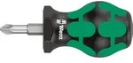 WERA SCHRAUBENDREHER STUBBY PZ02X 25mm